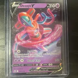 Deoxys V Promo Holo SWSH: Sword & Shield Promo Cards SWSH266 MP Pokemon TCG - Image 1