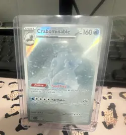 Pokemon Crabominable Illustration Rare Holo 149/142 Sv07 Stellar Crown 160HP 250 - Image 1
