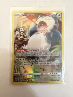 Snorlax TG10/TG30 Trainer Gallery Holo Lost Origin NM 2022 Pokemon - Image 1