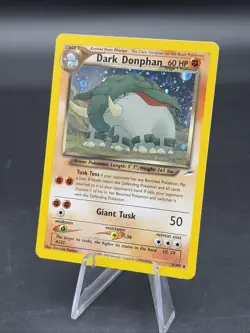 Pokemon TCG Neo Destiny Dark Donphan 3/105 Unlimited Holo - Image 1