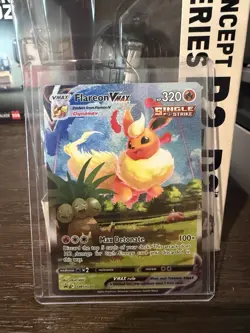 Pokemon Flareon VMAX Promo Single Strike Holo SWSH180 - Alternate Art - Image 1