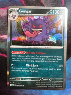 GENGAR 050/088 R PERFECT ORDER POKEMON NM/M - Image 1