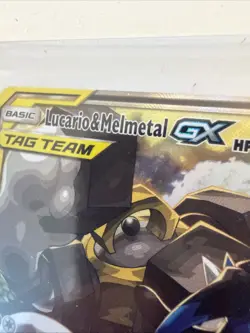 Pokemon TCG Lucario And Melmetal GX Tag Team Promo SM192 Metal Element Holofoil - Image 3