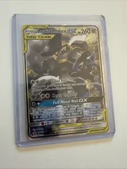 Pokemon TCG Lucario And Melmetal GX Tag Team Promo SM192 Metal Element Holofoil - Image 4