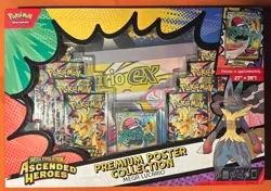 Pokemon Ascended Heroes Premium Poster Collection Set of 2! Lucario + Gardevoir - Image 3