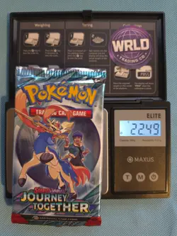 (HEAVY)🔥 22.49g Pokemon TCG Journey Together Booster Pack Factory Sealed✅ - Image 1