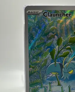 Pokemon Clauncher Scarlet Violet Base 205/198 Holo Illustration Rare Near Mint - Image 5