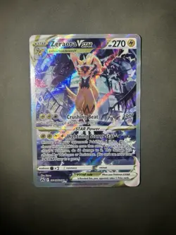 Pokemon TCG Zeraora VMAX Galarian Gallery Crown Zenith GG43/GG70 - Image 1