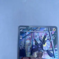 Pokemon 2023 Miraidon ex 244/198 – Scarlet & Violet Base Full Art – LP - Image 2