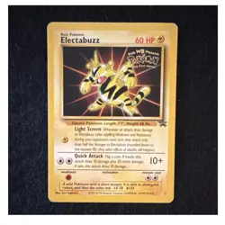 Electabuzz #2 | Pokemon Promo Kids WB Presents Stamp | Moderately Played - Image 1