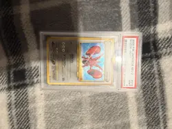 Pokemon 2000 Scizor 212 Holo Neo 2 Japanese Partial Swirl PSA 9 - Image 1
