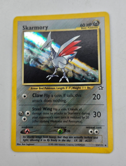 Pokemon Skarmory 13/111 Neo Genesis Rare WOTC 2000 Vintage LP/NM Non Holo - Image 1