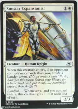 MTG: Edge of Eternities - Sunstar Expansionist - Foil - Image 1