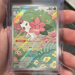 Shaymin 185/182 - SV10: Destined Rivals Illustration Rare Pokemon TCG - Image 1