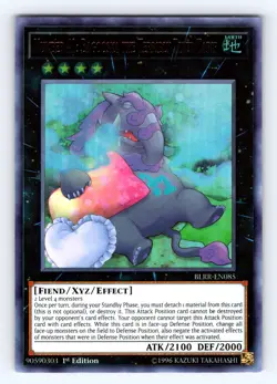 Yugioh Number 41: Bagooska the Terribly Tired Tapir BLRR-EN085 Ultra - NM 💎 - Image 1