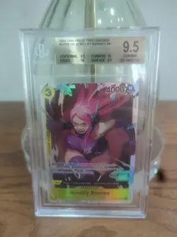2024 One Piece Two Legends OP08-105 Jewelry Bonney Super Rare BGS 9.5 GEM MINT - Image 1