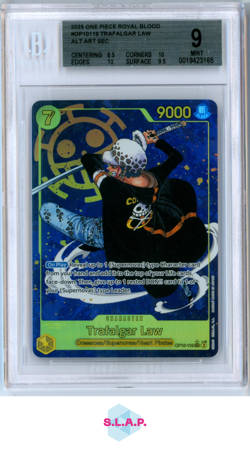 TRAFALGAR LAW BANDAI OP10-119 2025 ONE PIECE ROYAL BLOOD - ENGLISCH BECKETT 9 - Image 1