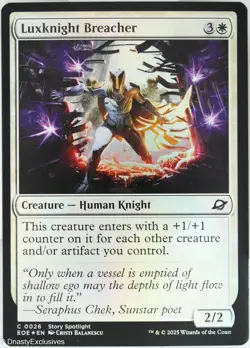 MTG: Edge of Eternities - Luxknight Breacher - Foil - Image 1