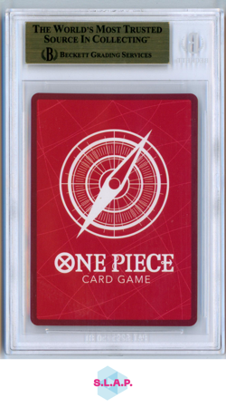 SMOKER BANDAI OP10-001 2025 ONE PIECE ROYAL BLOOD - ENGLISCH BECKETT 9.5 - Image 2