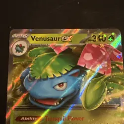 Venusaur ex (Stellar Crown Stamp) - 001/142 - Pokemon TCG - NM - HOLO - Image 2