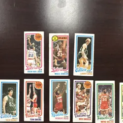 Topps 1979-80 NBA 39 Card Lot Magic Johnson Larry Bird Kareem Abdul-Jabbar - Image 5