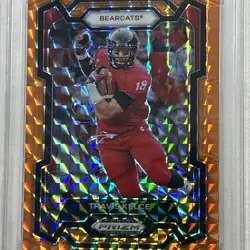 2024 Prizm Draft Picks Travis Kelce Orange Finite /39 PSA 10 - Image 4