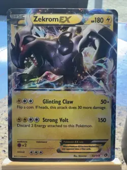 Zekrom EX 52/113 Legendary Treasures Holo - Image 1