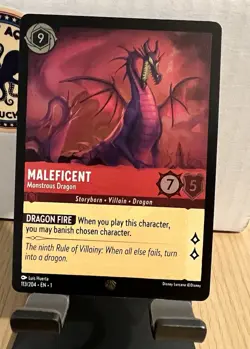 Maleficent - Monstrous Dragon 113/204 The First Chapter Cold Foil - Image 1