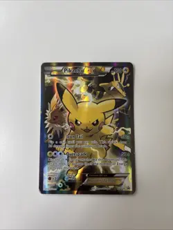 Pokemon TCG Pikachu XY124 Black. In Very Good Condition - Image 1
