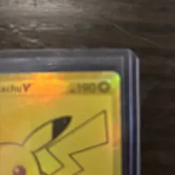 Pokemon TCG Gold Pikachu V 25th Anniversary PROMO SWSH145 Celebrations NM - Image 5