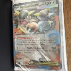 Pokemon Jumbo Card Binder Lot 45 Cards Sealed Pikachu Terapagos Charizard - Image 2