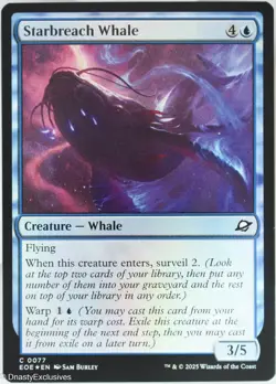 MTG: Edge of Eternities - Starbreach Whale - Foil - Image 1