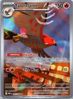Talonflame Illustration Rare ME03: Perfect Order 091/088 NM - Image 1