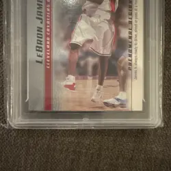2003 Upper Deck LeBron James Phenomenal Beginning Rookie #16 GMA Gem Mint 10 - Image 4