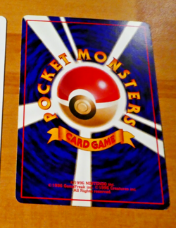 POKEMON POCKET JAPANESE CARD CARTE Sabrina's Golduck Lv.33 No.055 JAPAN 1996 ** - Image 2