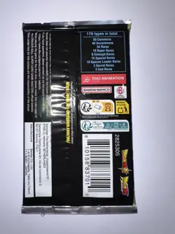DRAGONBALL SUPER X4 BOOSTER SEALED CARD GAME THREE GLORIOUS FIGHTERS ENGLISH! - Image 3