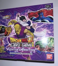 DRAGONBALL SUPER BOOSTER BOX SEALED CARD GAME FIGHTER’S AMBITION CON 24 PACK - Image 4
