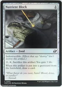 MTG: Edge of Eternities - Nutrient Block - Foil - Image 1