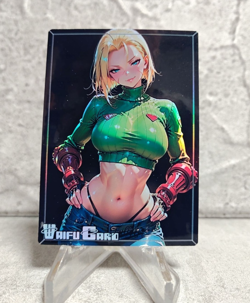 Cammy White Trading Card Waifu Goddess Story Anime Girl holo Karte Manga Full - Image 1