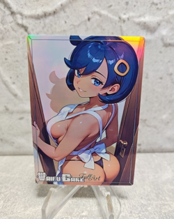 Emma Trading Card Waifu Goddess Story Anime Girl holo Karte Manga Full Art - Image 1
