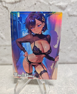 Emma Trading Pokemon Card Waifu Goddess Story Anime Girl holo Karte Manga Full - Image 1