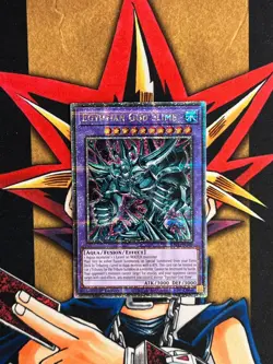 RA01-EN029 Egyptian God Slime Quarter Century Secret Rare NM Yugioh Card - Image 1