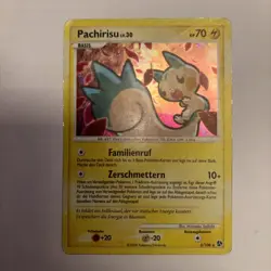 Pachirisu Pokemon Karte 5/106 Epische Begegnungen Holo 2008 Deutsch - Image 1