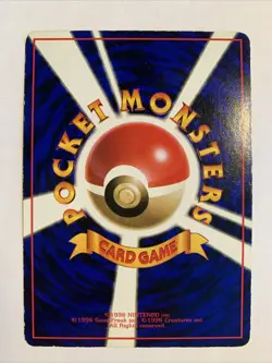 Pokemon Card / Carte Krabby LV.17 No.098 Card Game (1996) - Image 2