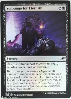 MTG: Edge of Eternities - Scrounge for Eternity - Foil - Image 1
