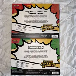 Pokemon Ascended Heroes Mega Emboar & Mega Meganium Ex Box New & Sealed UK - Image 2