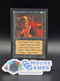 Demonic Tutor - Collector's Edition CE Beta Reprint NM/Mint *CCGHouse* - Image 1