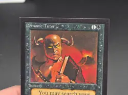 Demonic Tutor - Collector's Edition CE Beta Reprint NM/Mint *CCGHouse* - Image 3