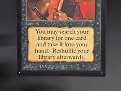 Demonic Tutor - Collector's Edition CE Beta Reprint NM/Mint *CCGHouse* - Image 4
