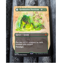 Magic: The Gathering Germination Practicum Sorcery SOS #0296 Green 2026 EN - Image 1